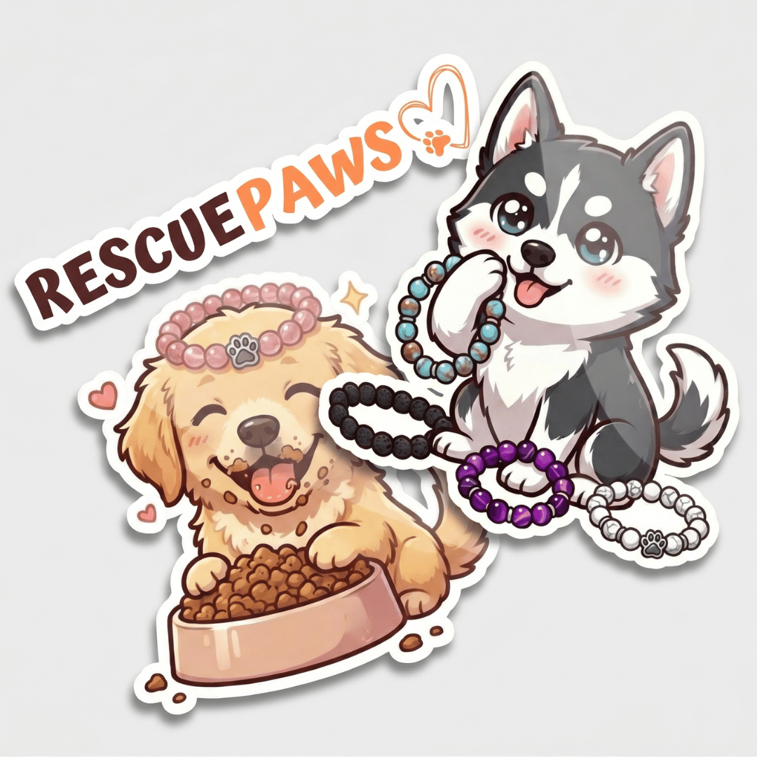 Rescue Pets Stickers (x3)